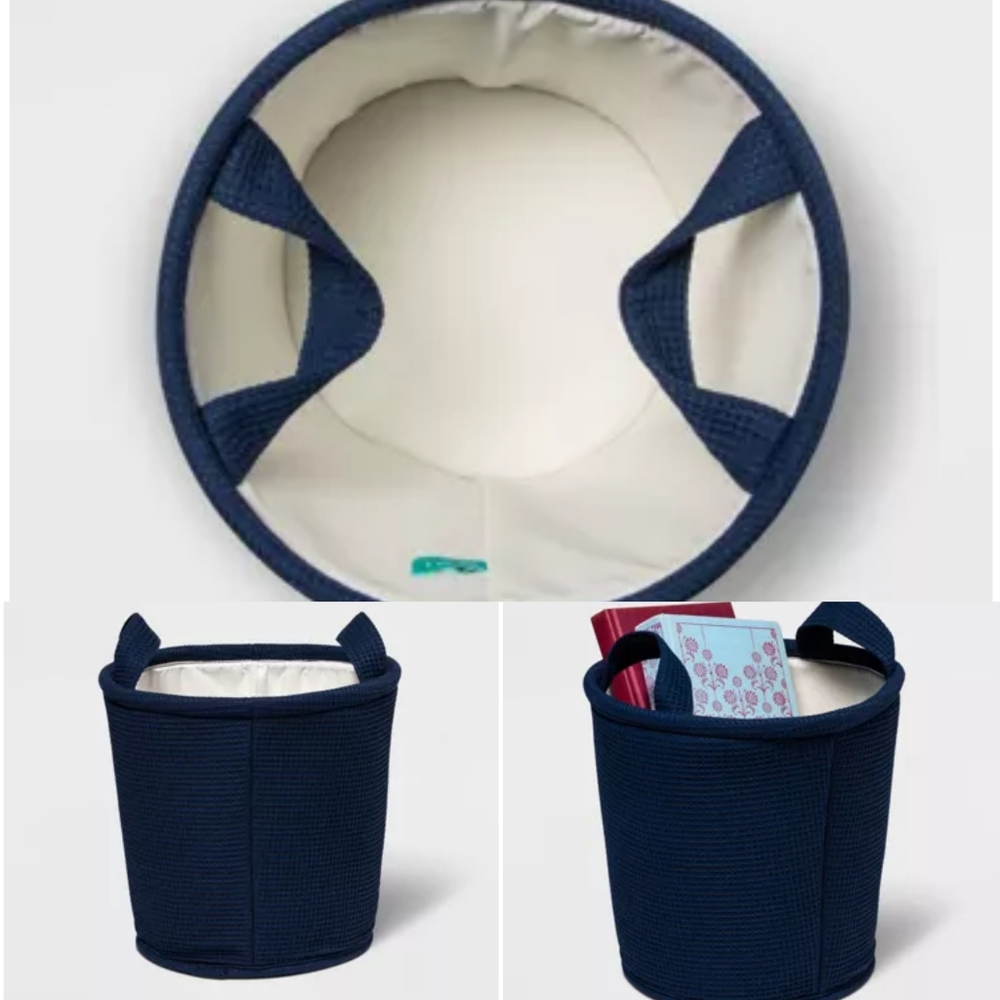NWT Pillowfort Waffle Storage Binsedoum Size Set of 2